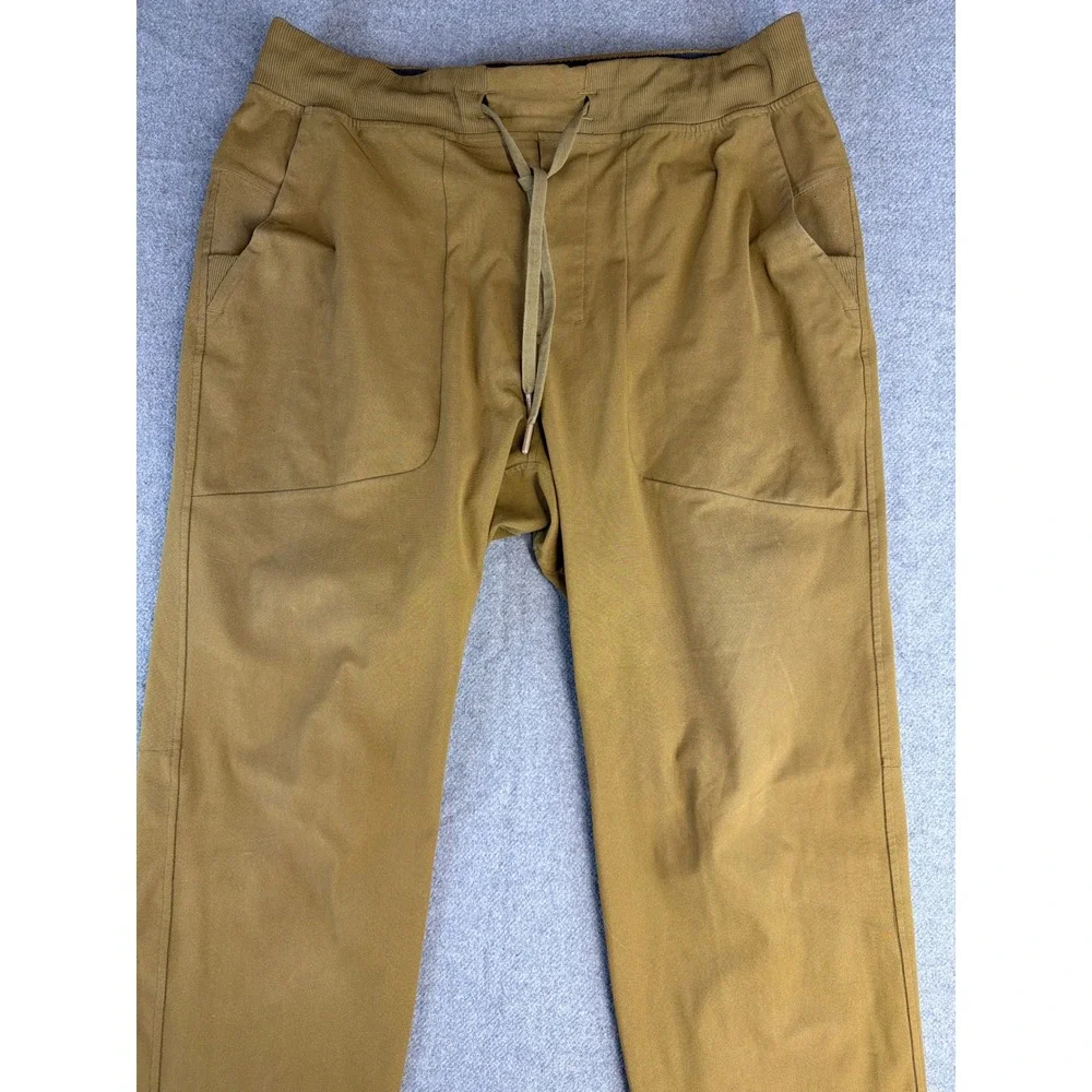 Lululemon ABC Jogger Womens‎ Large Brown Warpstreme Athletic Pants Drawstring - Picture 7 of 13